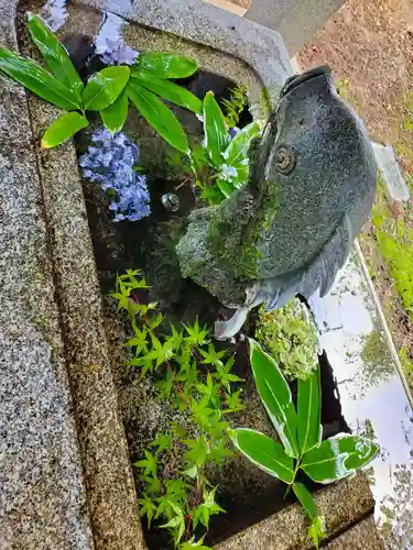 神炊館神社 ⁂奥州須賀川総鎮守⁂の手水