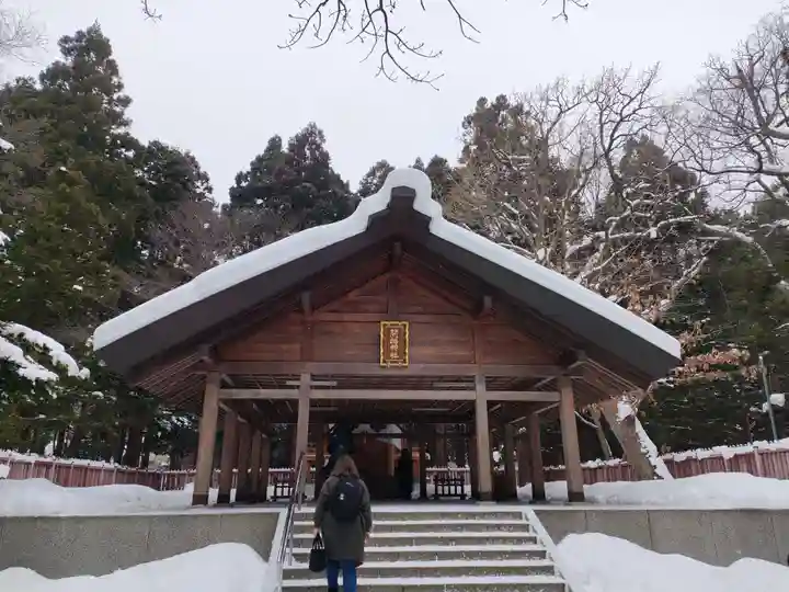 開拓神社の本殿・本堂