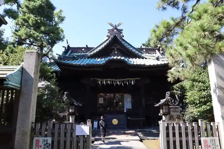 荏原神社の本殿・本堂