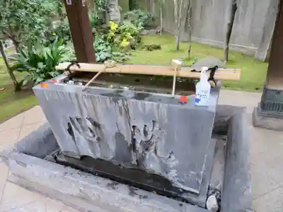 護国院の手水舎