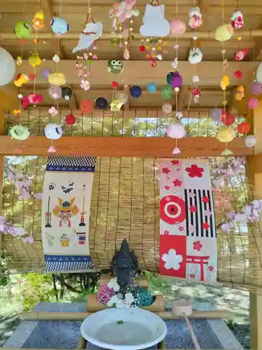 厚真神社の手水舎