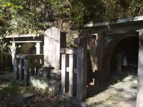 白旗神社(西御門)のお墓