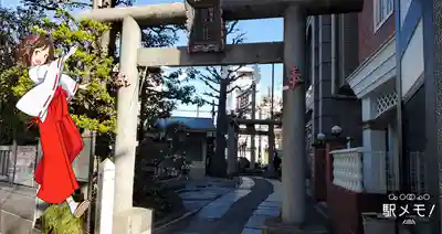 厳嶋神社の鳥居