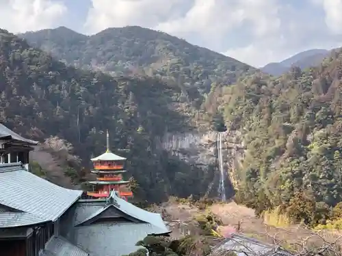 熊野那智大社の景色