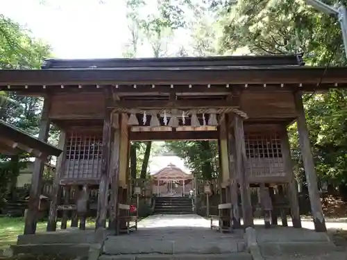 加知彌神社の山門