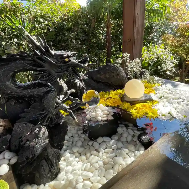 法輪寺の手水舎