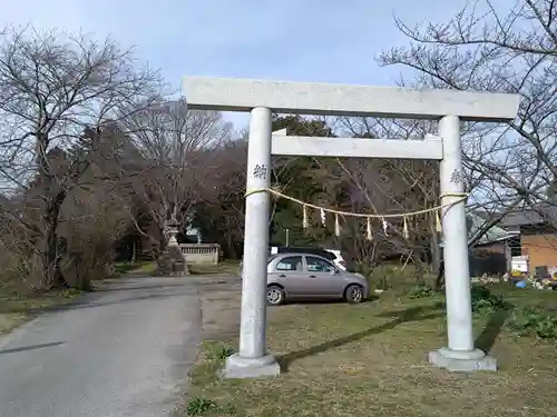 神明社（法立）の鳥居