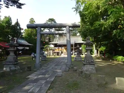 三春大神宮の鳥居