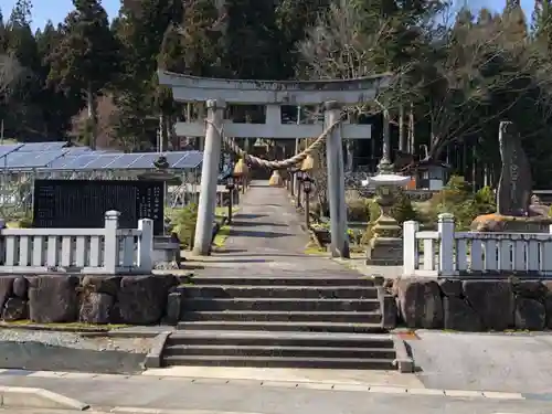 高田神社の鳥居