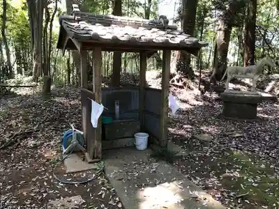 八王子神社の手水舎