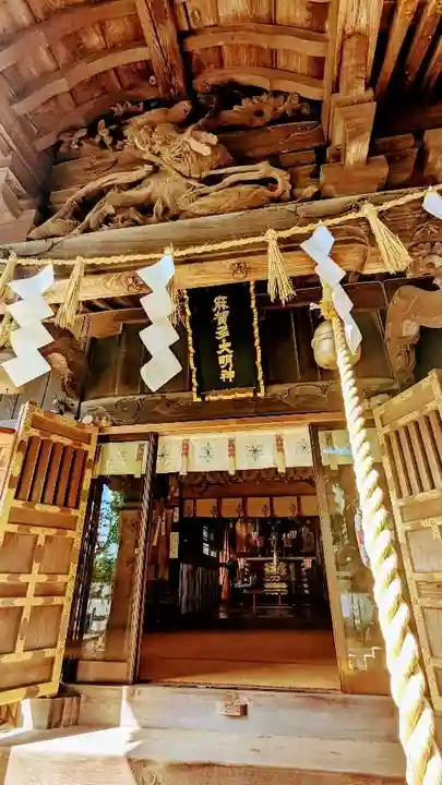麻賀多神社の本殿・本堂