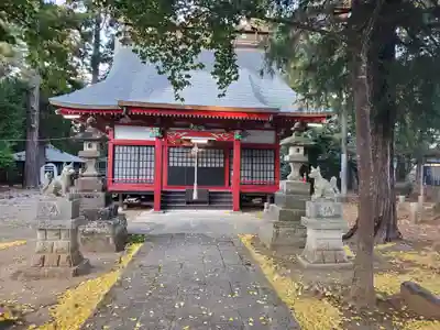 化蘇沼稲荷神社の本殿・本堂