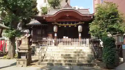池尻稲荷神社の本殿・本堂