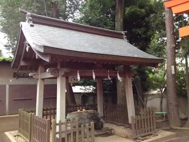 荻窪白山神社の手水舎