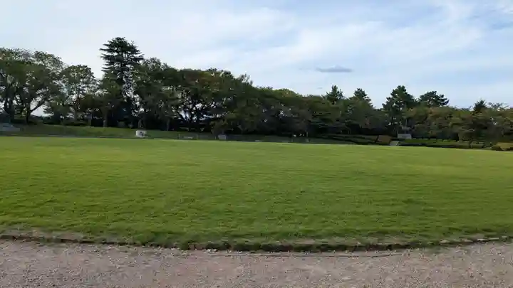 射水神社の庭園