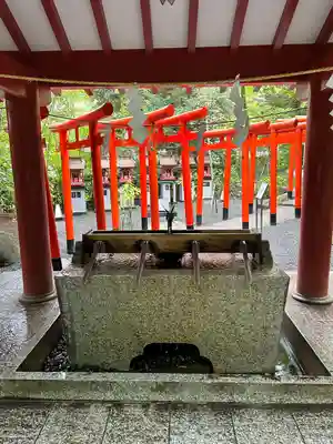 來宮神社の手水舎