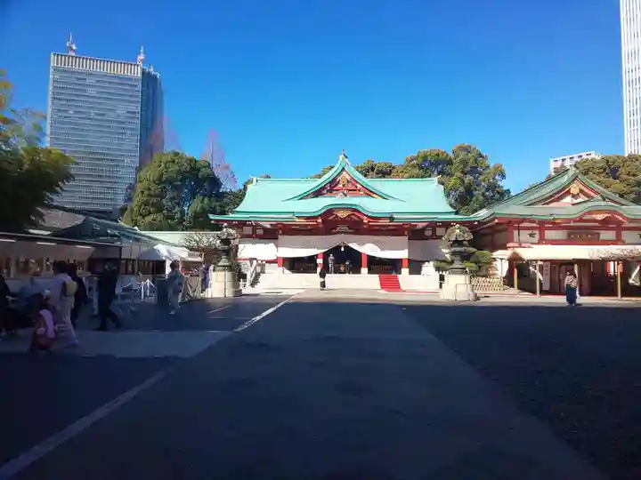 日枝神社の本殿・本堂