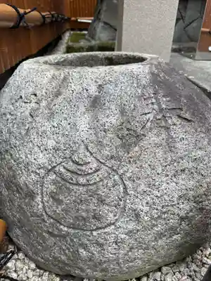 代沢稲荷の手水舎