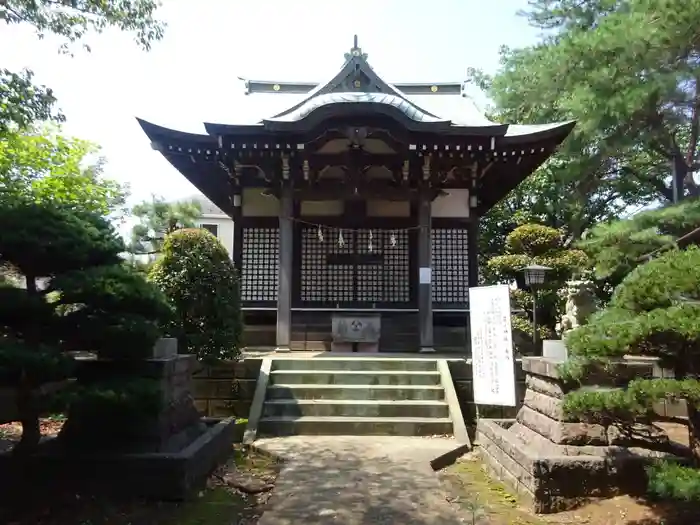 子之神社の本殿