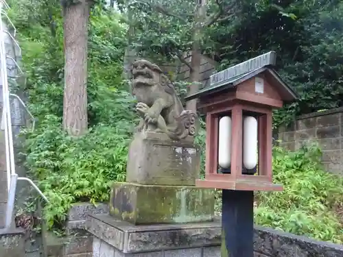 有馬神明神社の狛犬