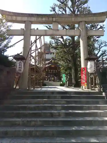 大鳥神社の鳥居