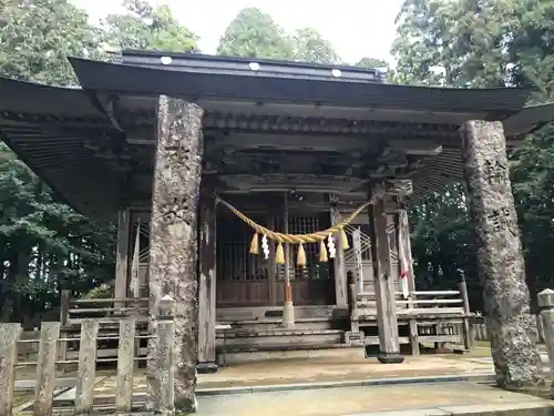 粟鹿神社の本殿・本堂