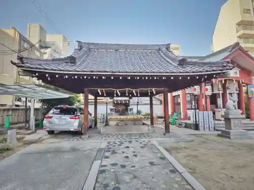 敷津松之宮　大国主神社の手水