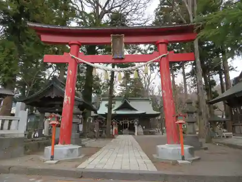 小室浅間神社の鳥居