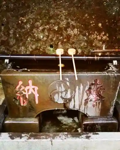 久國神社の手水舎