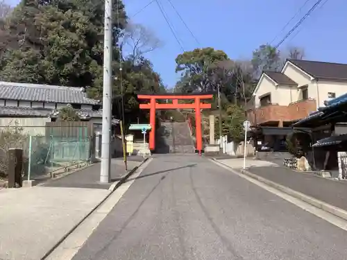 城山八幡宮の鳥居