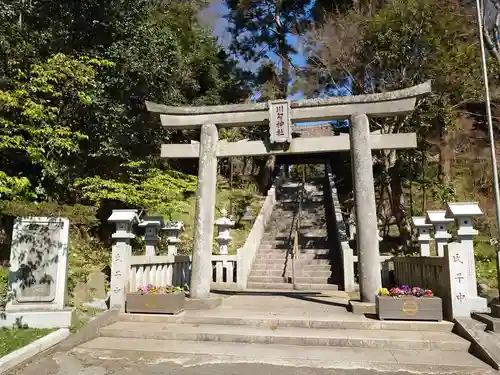 川勾神社の鳥居