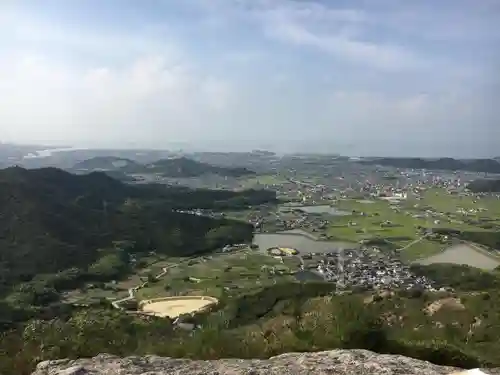 高御位神社の景色