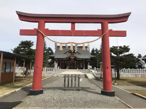 美瑛神社の鳥居