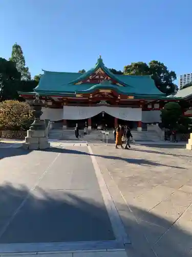 日枝神社の本殿・本堂