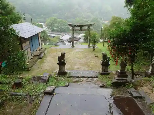 天伯神社の鳥居