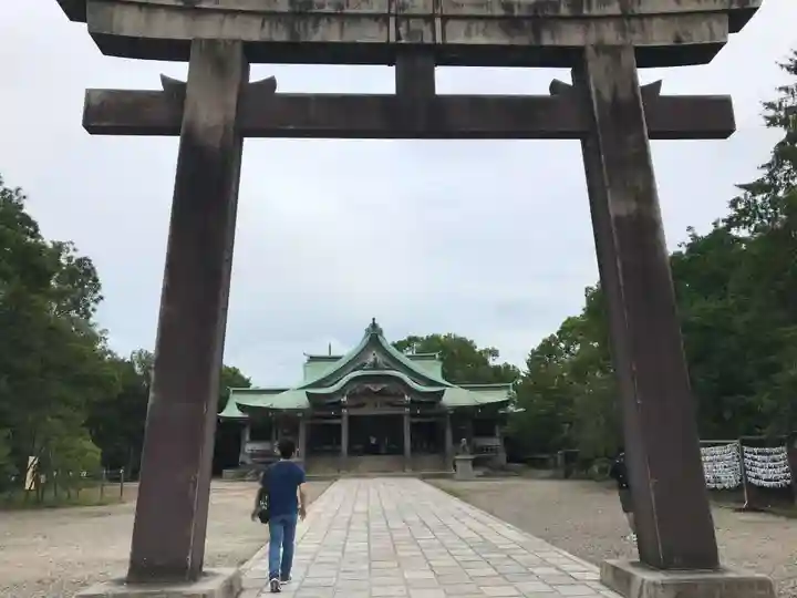 豊國神社の鳥居