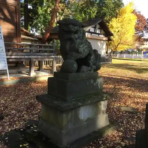 諏方神社の狛犬