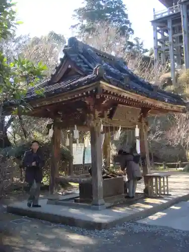 笠森寺の手水舎