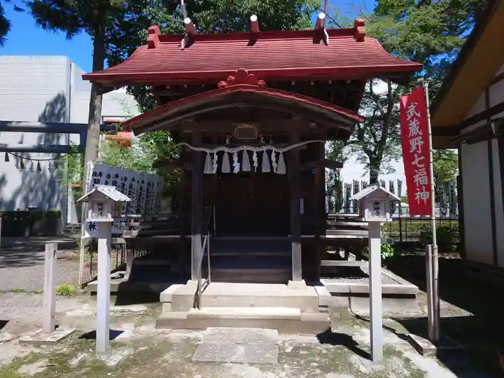 諏訪八幡神社の末社・摂社