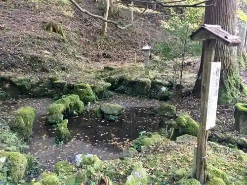 道風神社の庭園