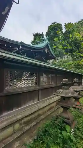 白金氷川神社の本殿