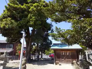 西福原神社の本殿・本堂