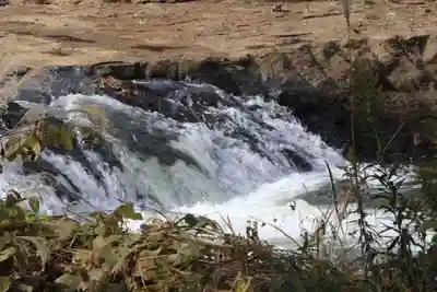 滑川不動尊の自然