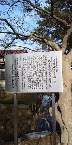 志那神社の歴史