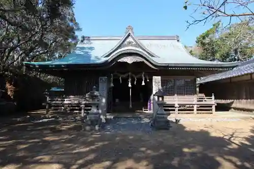 潮御崎神社の本殿・本堂