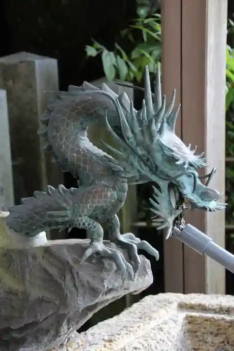 笠山坐神社の手水舎