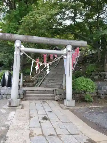 温泉神社〜いわき湯本温泉〜の鳥居