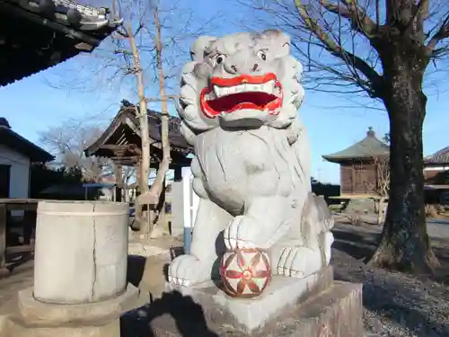 血方神社の狛犬