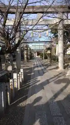 白山神社(榎白山神社)の鳥居