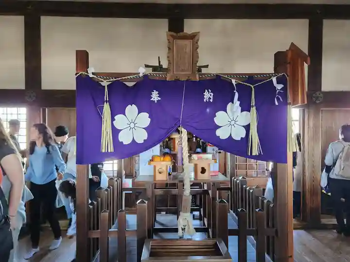 刑部神社の本殿・本堂